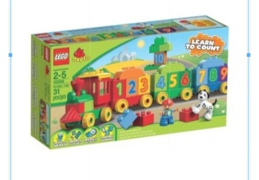 Zdjęcie oferty: Lego duplo pociąg z cyferkami