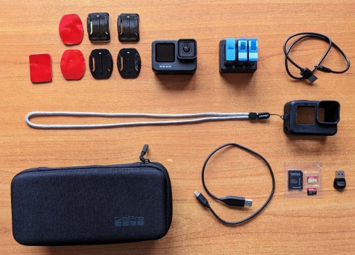 Zdjęcie oferty: GoPro Hero 9 Black + akcesoria