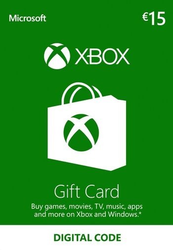 Zdjęcie oferty: XBOX 15 Euro Karta Podarunkowa Prepaid Gift Card