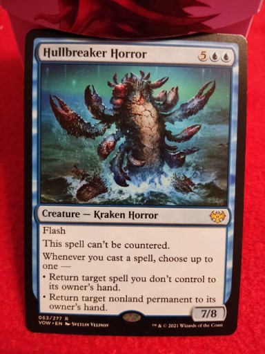 Zdjęcie oferty: Karta MTG Magic the Gathering Hullbreaker Horror 