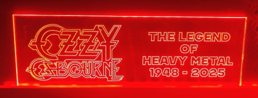 Zdjęcie oferty: Ozzy Osbourne - Lampka LED 