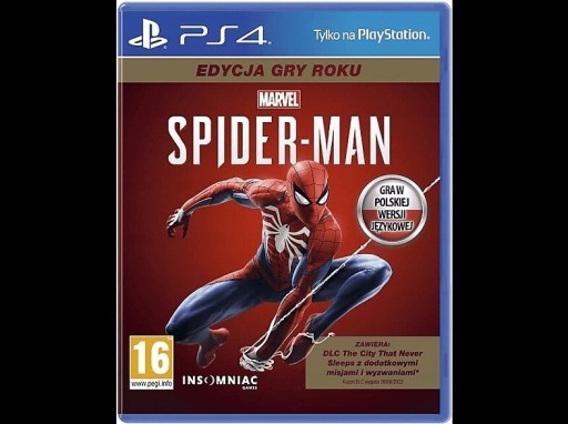 Zdjęcie oferty: Gra Marvel Spider-Man 2018 PS4