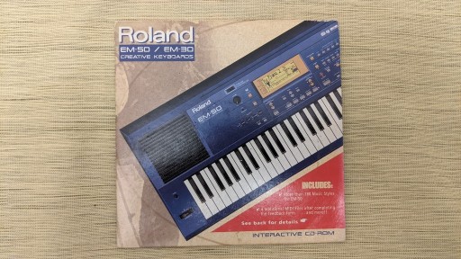 Zdjęcie oferty: Roland EM-50 / EM-30 Interactive CD-ROM | *UNIKAT*