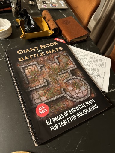Zdjęcie oferty: Revised Giant Book of Battle Mats (A3)