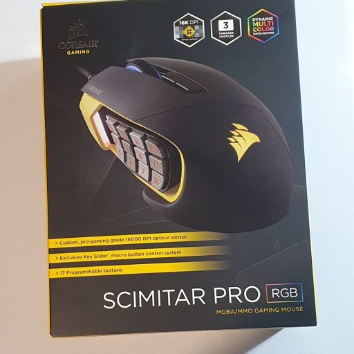 Zdjęcie oferty: Mysz Corsair Scimitar Pro- USZKODZONA! 