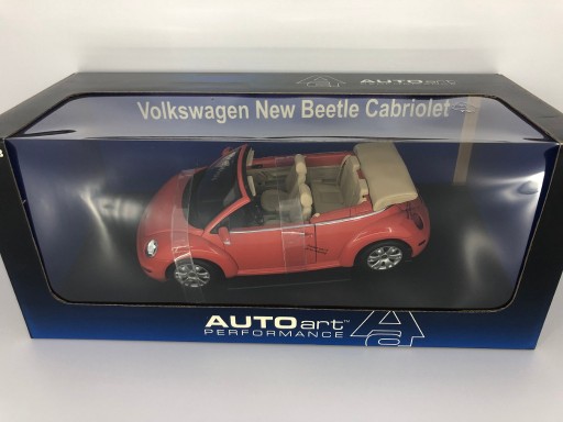 Zdjęcie oferty: 1:18 AUTOart VW New Beetle Cabrio Orange