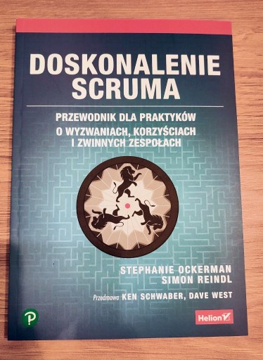 Zdjęcie oferty: Doskonalenie Scruma Simon Reindl, Stephanie Ockerm