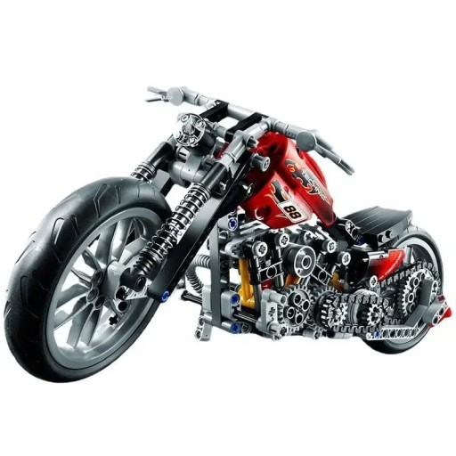 Zdjęcie oferty: Model motocykla 378 szt . Klocków -super prezent 