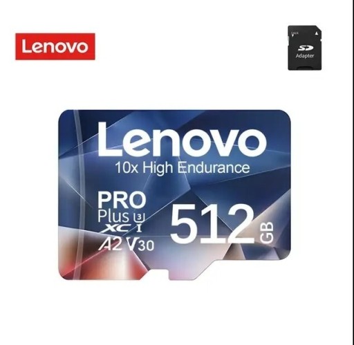 Zdjęcie oferty: 5 x Nowa Karta Pamięci MicroSD Lenovo 512Gb