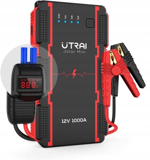 Zdjęcie oferty: BOOSTER JUMP STARTER 1000A  POWERBANK 80000mAh