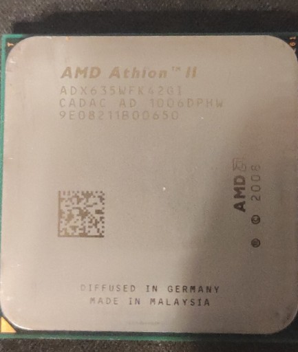 Zdjęcie oferty: AMD Athlon II X4 635