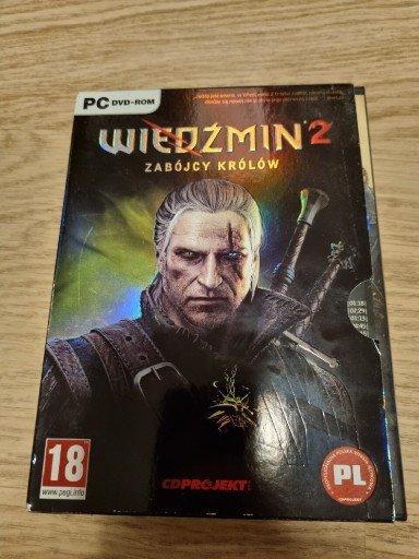 Zdjęcie oferty: Wiedźmin 2 - zabójcy królów stan idealny  pc dvd