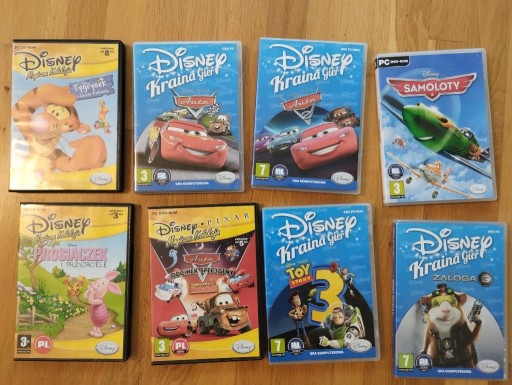 Zdjęcie oferty: Gry PC Disney: Auta, Samoloty, Toy Story i inne