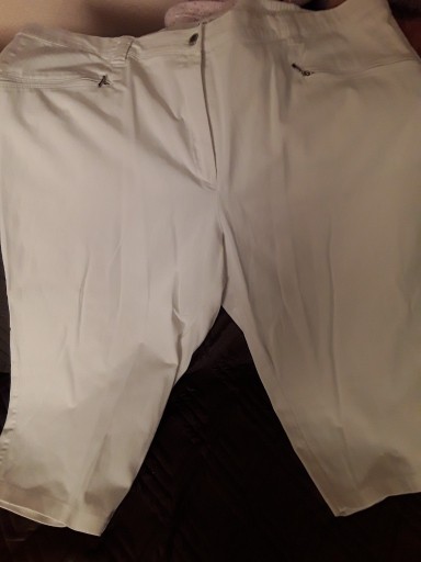 Zdjęcie oferty: ULLA POPKEN spodnie 3/4 białe 54/56