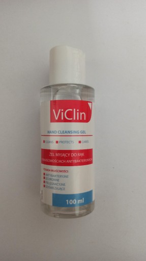 Zdjęcie oferty: Żel antybakteryjny do dezynfekcji, myjący 100ml, do samolotu