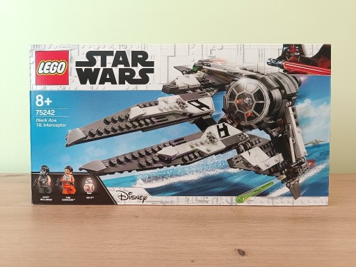 Zdjęcie oferty: LEGO Star Wars 75242 TIE Interceptor Czarny As