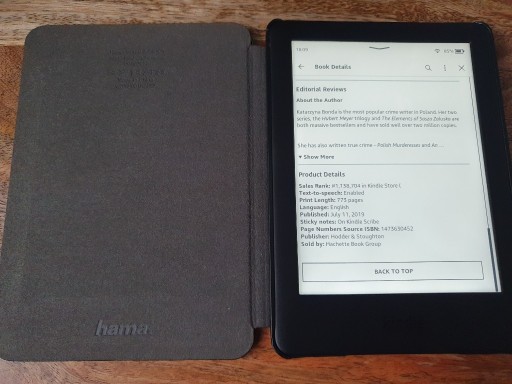 Zdjęcie oferty: Kindle 10th gen z etui i ładowarką