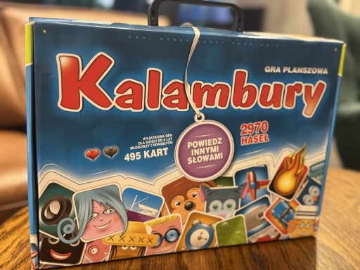 Zdjęcie oferty: Gra planszowa Kalambury – NOWA
