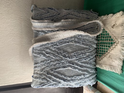 Zdjęcie oferty: Torebka jeansowa chenille hand made