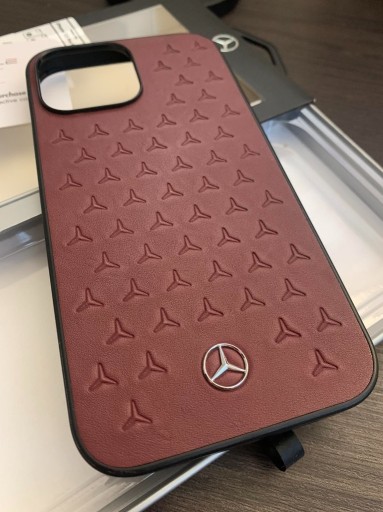 Zdjęcie oferty: Etui MERCEDES pokrowiec Skóra iPhone 13 Pro Max