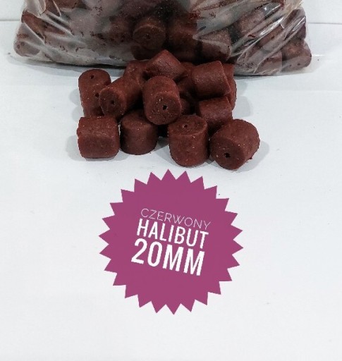 Zdjęcie oferty: Pellet czerwony halibut 20mm 5kg