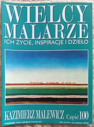 Zdjęcie oferty: WIELCY MALARZE nr 100 (KAZIMIERZ MALEWICZ)