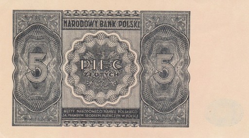 Zdjęcie oferty: 5 złotych 1946