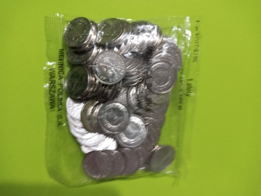 Zdjęcie oferty: Saszetka bankowa 1zł 2013r-100 monet menniczych
