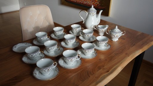 Zdjęcie oferty: Porcelanowy komplet do kawy/herbaty