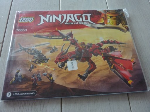 Zdjęcie oferty: Lego Ninjago 70653 instrukcja NOWA!!!! Unikat!