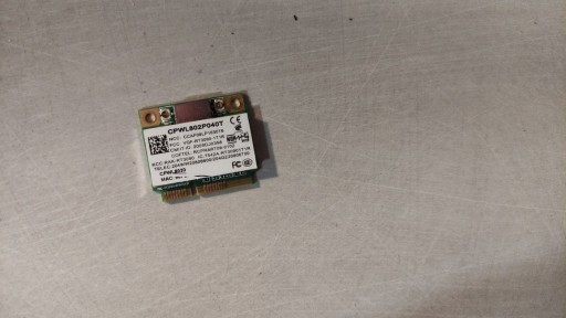 Zdjęcie oferty: Karta WiFi CPWL802P Sony Vaio PCG-21313M VPCM12M1E