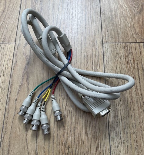 Zdjęcie oferty: Kabel do monitora VGA (D-Sub) - 5xBNC (RGB HV, RGBHV)