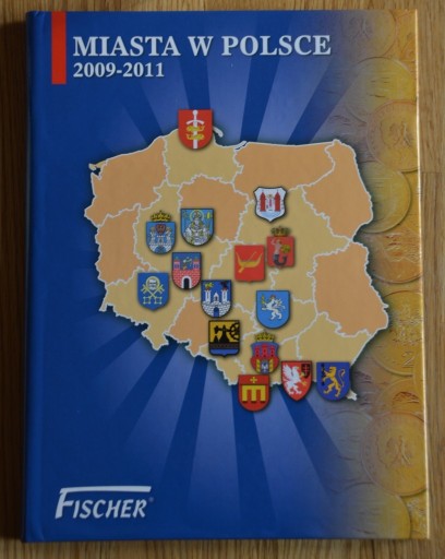 Zdjęcie oferty: Miasta w Polsce 2009-2011, album na monety Fischer