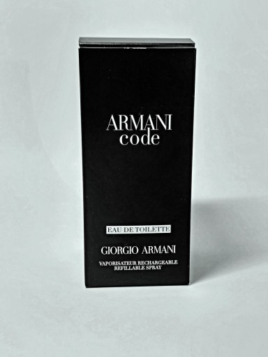 Zdjęcie oferty: Perfumy Armani Code EDT 75 ml - 90% pojemnosci