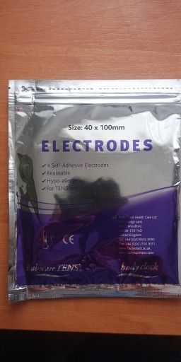 Zdjęcie oferty: Komplet elektrod do urządzenia TENS 2 do porodu