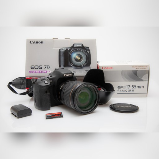 Zdjęcie oferty: CANON 7D + obiektyw CANON EFS 17-55 f/2.8 IS USM