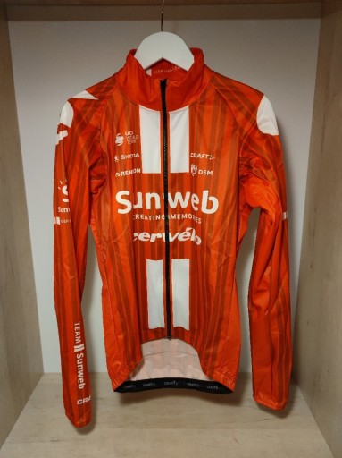 Zdjęcie oferty: Kurtka kolarska rowerowa Craft Team Sunweb 