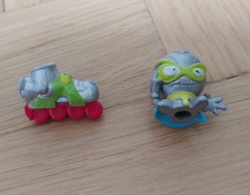 Zdjęcie oferty: Super Zings - Sparky i Mad Roller - srebrna, rzadka figurka - 2 szt.