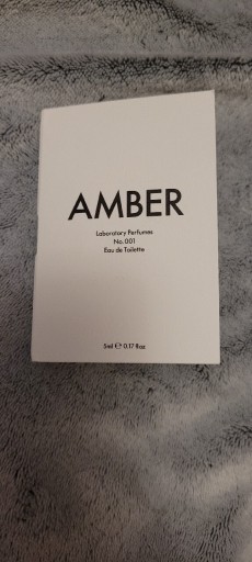 Zdjęcie oferty: Amber woda toaletowa Laboratory perfumes no. 001