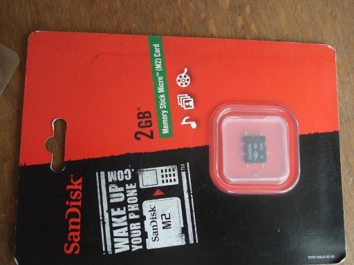 Zdjęcie oferty: Karta pamięci micro Memory Stick M2 2 gb