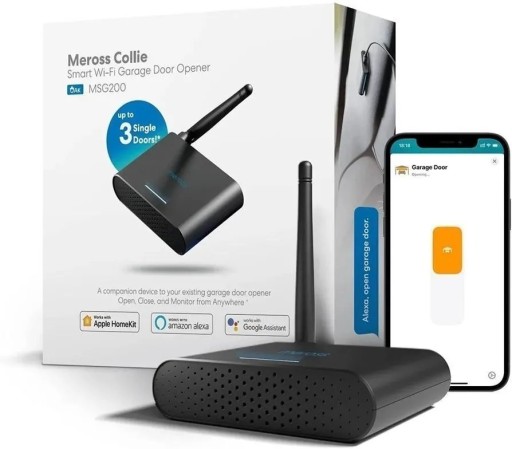 Zdjęcie oferty: Sterownik otwieracz bramy garażowej wifi Meross MSG200 HomeKit do 3 drzwi