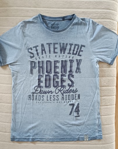 Zdjęcie oferty: T-shirt niebieski PHOENIX bawełna C&A r. 158/164