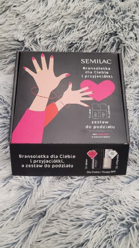 Zdjęcie oferty: Box Zestaw Semilac 2x 42 lakiery odżywki hybrydowe