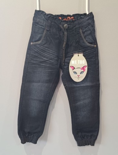 Zdjęcie oferty: me too dziecięce spodnie bawełna ala jeans r. 116