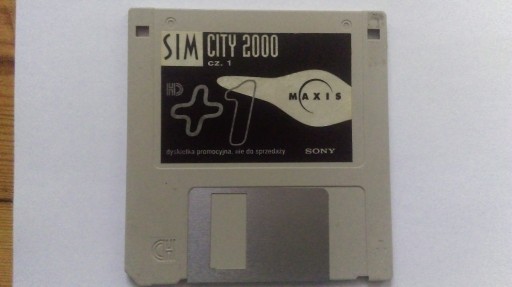 Zdjęcie oferty: SIM CITY 2000 - Dyskietka promocyjna