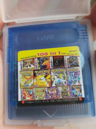 Zdjęcie oferty: Składanka 108 gier w 1 Game Boy