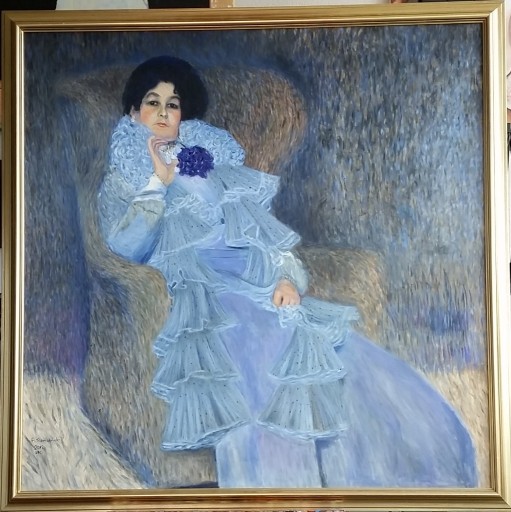 Zdjęcie oferty: Obraz wg Gustava Klimta "Marie Hennenberg"