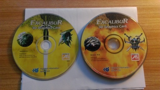 Zdjęcie oferty: Płyty CD - PC od kart graficznych