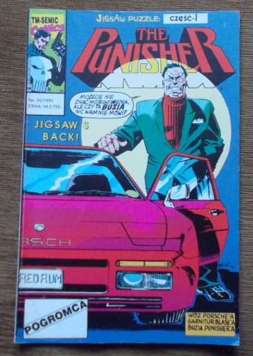 Zdjęcie oferty: TM-Semic THE PUNISHER nr 10/1991 stan bdb-