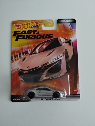 Zdjęcie oferty: Hot Wheels Premium Fast & Furious '17 Acura NSX